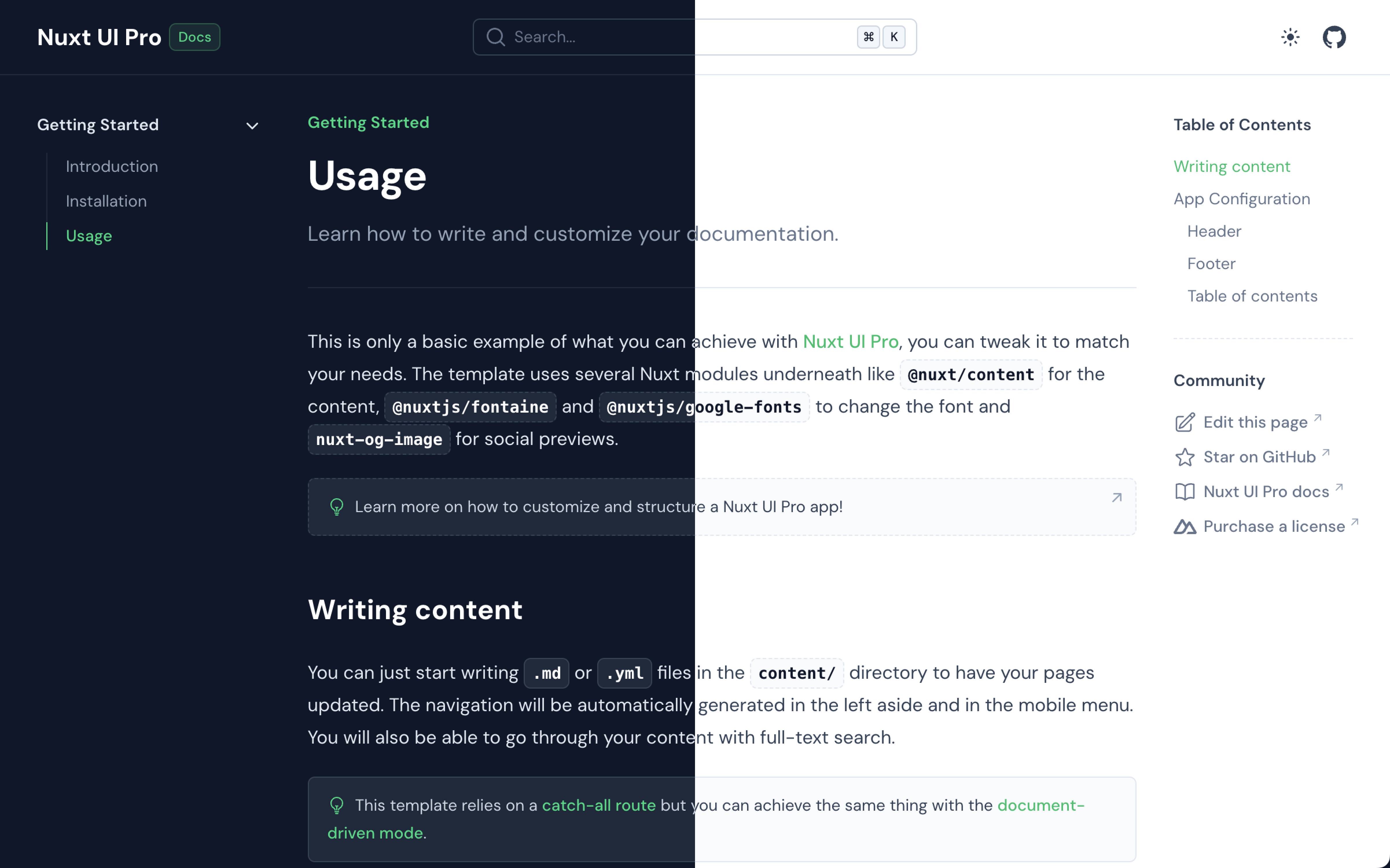 System Documentation & API Design